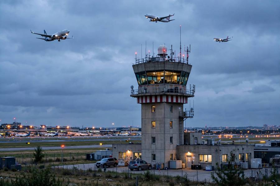 Air traffic control metaphor for orchestrating multiple AI agents safely