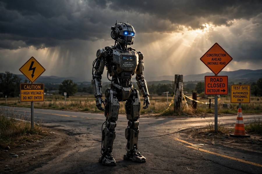 AI agent facing limitations and risks at crossroads