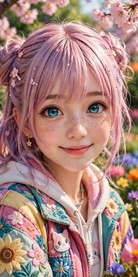 Anime style example from the AI art styles explained guide