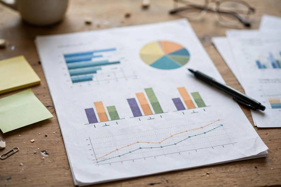 Fairness report with demographic performance charts illustrating AI fairness measurement