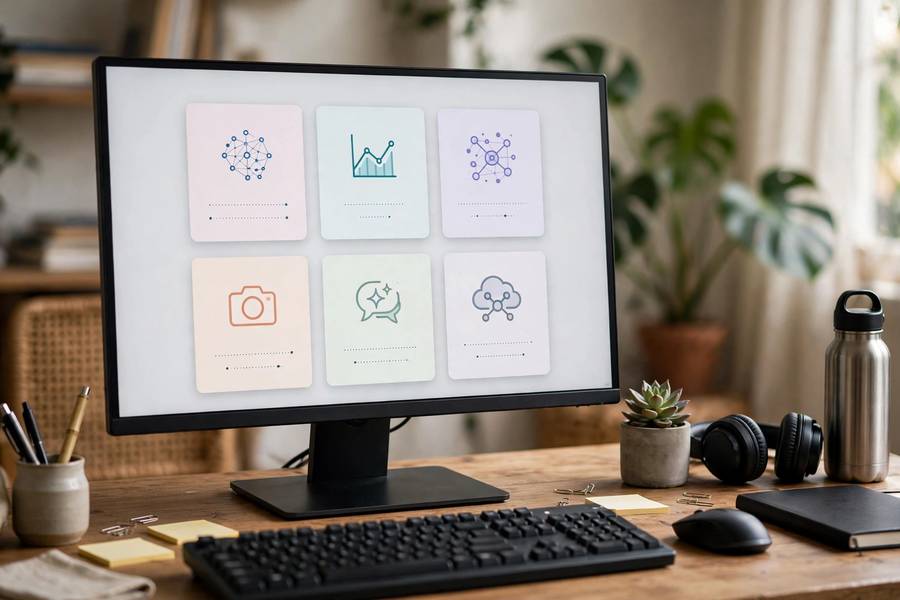 An AI project portfolio website