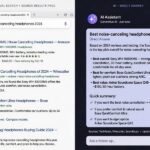 AI Search vs Traditional Search: What's Actually Different? Split screen comparing traditional search results with an AI giving a direct answer