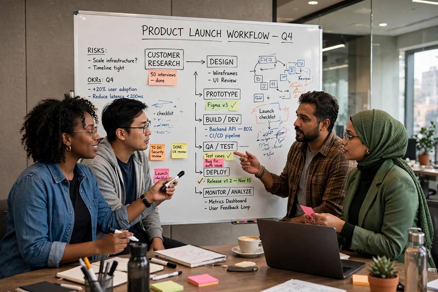 Team designing AI-assisted workflows, a skill employers increasingly value