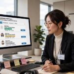 AI Use Cases in HR: Where It Actually Helps (and Where It Doesn't) HR professional using AI use cases in HR to review candidate profiles on a computer