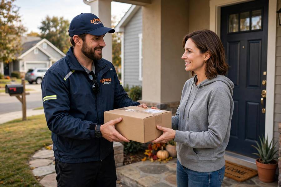 Last-mile delivery, the final step in AI use cases in logistics