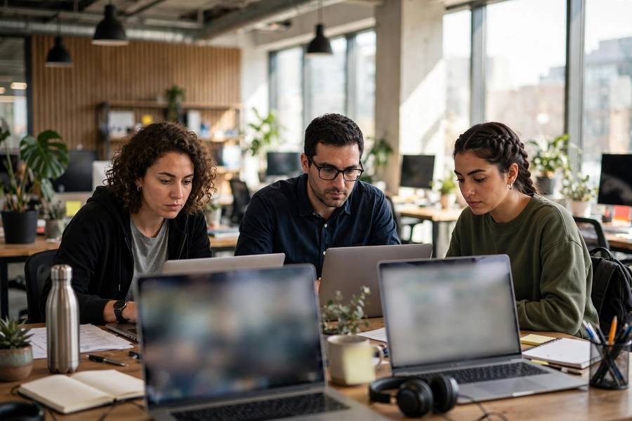 Tech office where the Amazon AI recruiting bias tool was developed and tested