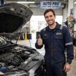 Are CVT Transmissions Reliable? An Honest Answer From the Shop Mechanic giving a thumbs up beside a car with its hood open
