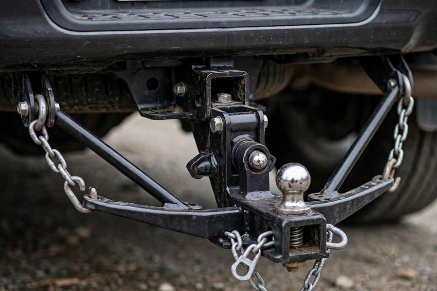Weight distribution hitch setup critical for safe towing with AWD or 4WD