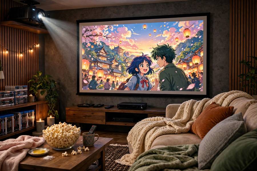 Movie night with the best anime movies for beginners
