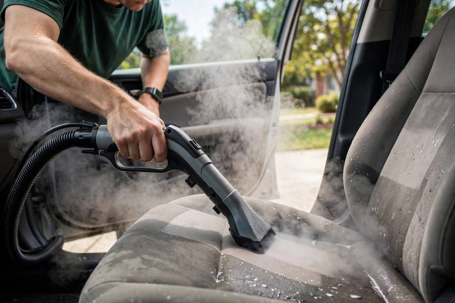 Interior extraction equipment from best car detailing equipment for startups