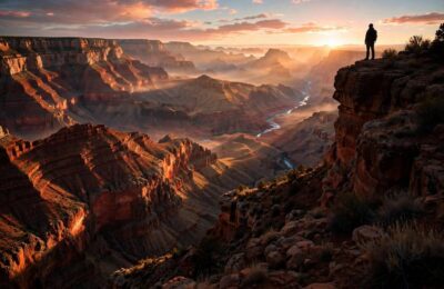Grand Canyon at sunrise, ranked among the best national parks in USA