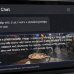 A detailed well-crafted prompt being typed into an AI chat interface