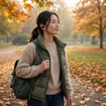 Best Self Improvement Podcasts Worth Your Time Person enjoying one of the best self improvement podcasts on a walk