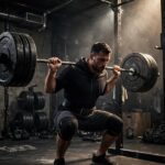 Best Workout Split for Muscle Gain: What Actually Builds Size Heavy barbell squats in the best workout split for muscle gain