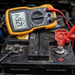 Car Battery Voltage Chart: What Your Readings Mean Multimeter testing voltage for the car battery voltage chart