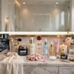 Celebrity Skincare Routine: What Stars Actually Do (and Who Profits) Luxury vanity with skincare products representing a celebrity skincare routine