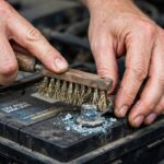 How to Clean Car Battery Terminals (10-Minute Fix) Cleaning corrosion from a terminal when you clean car battery terminals