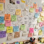 Creative Business Name Examples: What Works and Why (2026) Creative business name examples brainstormed on a studio wall