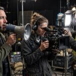 A crew of role-playing AI agents working together like a film production team
