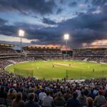 15 Million Applications in 12 Days: Cricket World Cup 2027 Tickets Ballot — How to Enter Before November 21 packed cricket stadium during a day-night international match