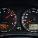 CVT Transmission Slipping: Symptoms, Causes & Fixes Tachometer showing high RPM with low speed, indicating transmission slipping