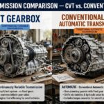 CVT vs Automatic Transmission: Pros and Cons (Honest Comparison) CVT gearbox compared side by side with a conventional automatic transmission