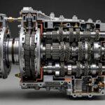 CVT vs DCT: Which Transmission Is Better for You? Cutaway of a dual-clutch transmission showing clutch packs and gear shafts