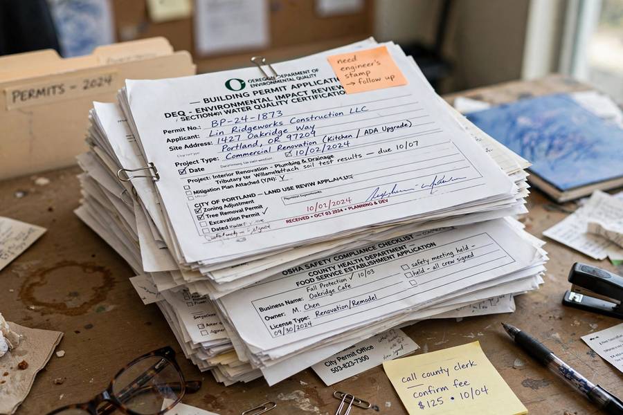 Daycare licensing application paperwork required by state
