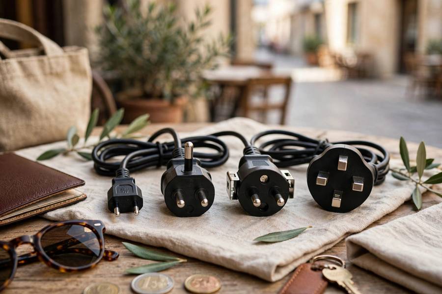 European Type C E F G plug types comparison