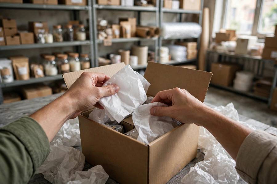 Order fulfillment in a dropshipping supply chain