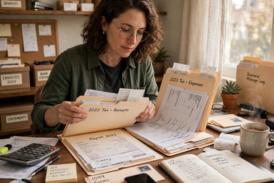 Organizing tax paperwork, the reason an EIN for LLC how to apply guide matters