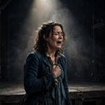Famous Method Actors: 20 Legends and Their Extreme Transformations An actor in an intense emotional scene on stage