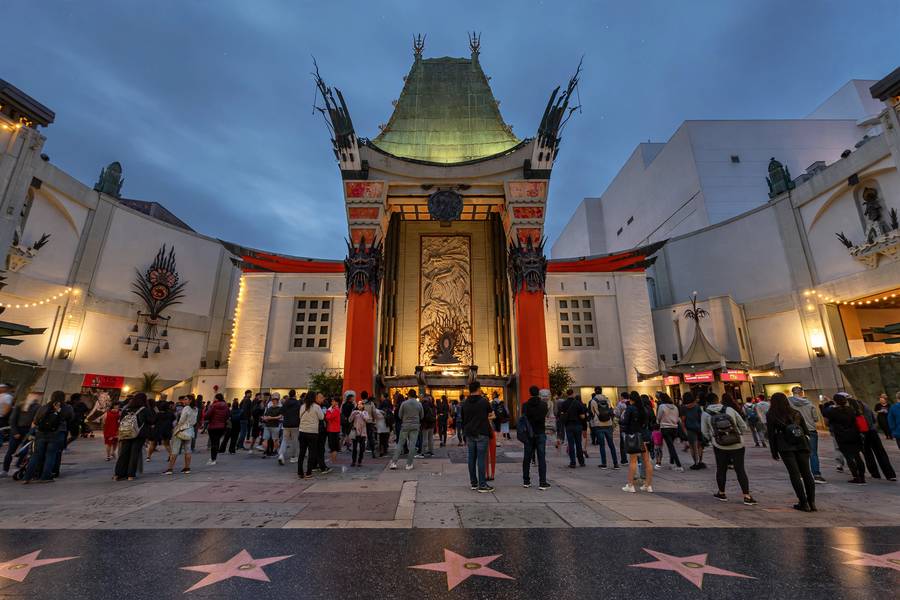 Michael Jackson's star outside the TCL Chinese Theatre