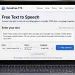 Free text to speech tool online with text input ready to convert to audio