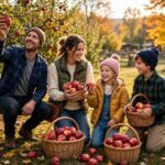 Fun Fall Activities: 50 Cozy Autumn Ideas Family apple picking, one of the most fun fall activities