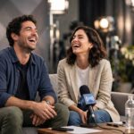 The 8 Funniest Press Tour Moments of All Time Actors laughing during a press junket — one of the funniest press tour moments