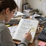 How to Get Better at Math: 14 Strategies That Actually Work Student practicing step-by-step algebra solutions to get better at math