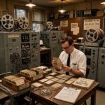 History of Artificial Intelligence: From 1950s Dreams to Today's Reality 1950s computer lab representing the early history of artificial intelligence research