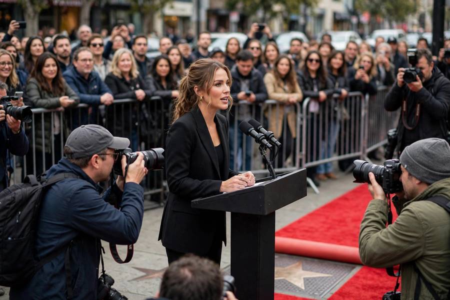 Star ceremony event demonstrating what is the hollywood walk of fame celebration