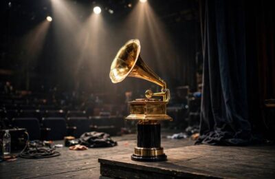 Grammy trophy representing how are grammy winners chosen honors