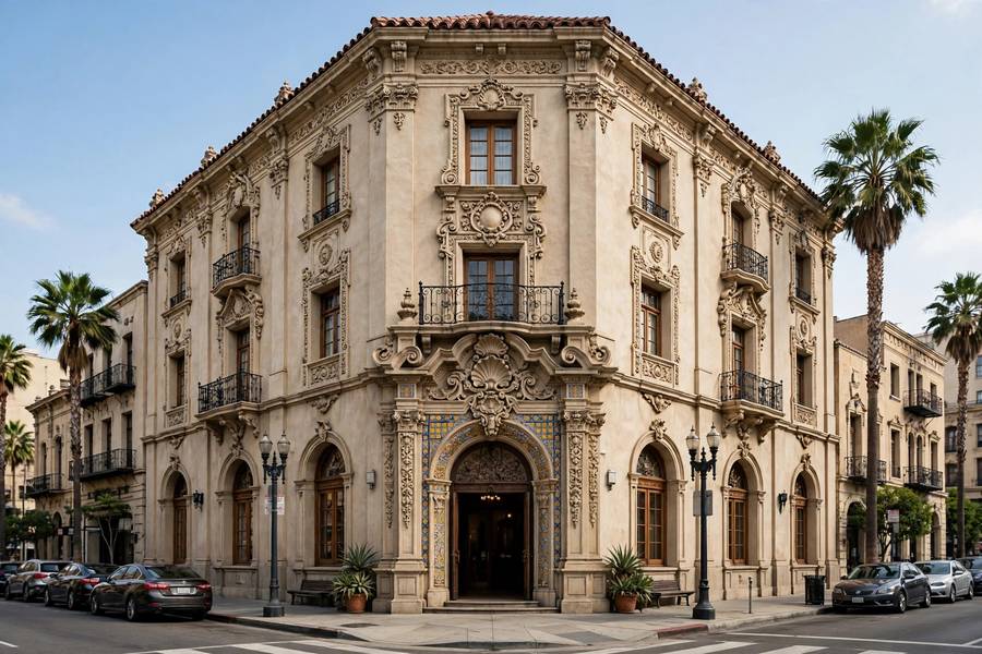 Hollywood Chamber of Commerce building on Hollywood Boulevard