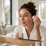 How Do Celebrities Get Glowing Skin? What They Really Do Close-up of radiant healthy-looking skin in soft natural light