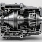 How Does a CVT Transmission Work? Pulleys, Belt & Ratios Explained Cutaway view of a CVT gearbox with variable pulleys and steel belt
