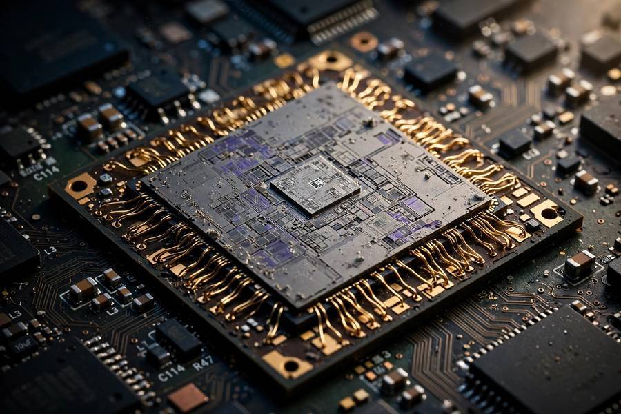 Smartphone processor chip — the brain that makes a smartphone work