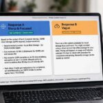 How Does Context Window Affect AI Responses? The Hidden Influence An AI generating sharp versus vague responses influenced by context window contents