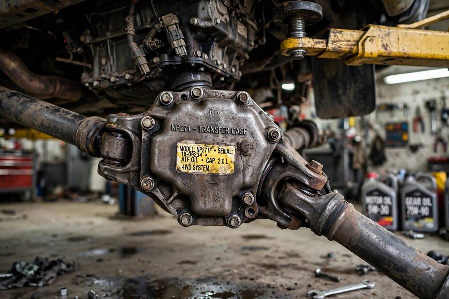 Transfer case and driveshafts, the core hardware of how four wheel drive works