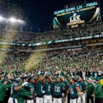 How Does the Super Bowl Work? Teams, Halftime & Overtime Rules Super Bowl celebration in a packed stadium with confetti