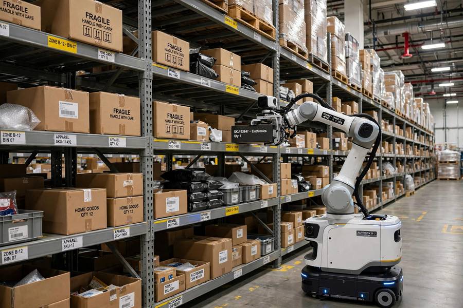AI-powered warehouse fulfillment, a clear answer to how is AI used in ecommerce logistics
