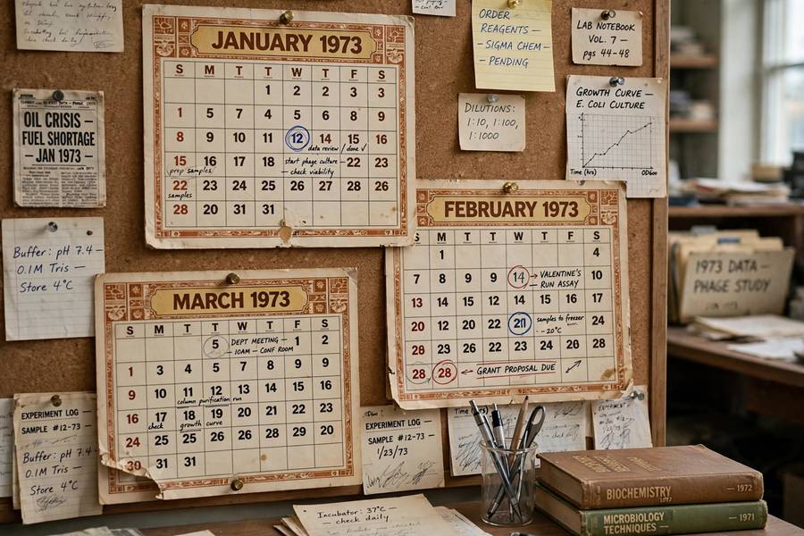 1970s calendars marking the start of the first AI winter period