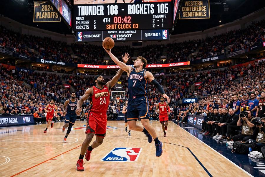 NBA basketball game in progress in a packed arena